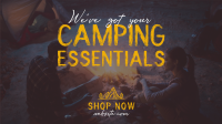 Camping Gear Essentials Animation Preview