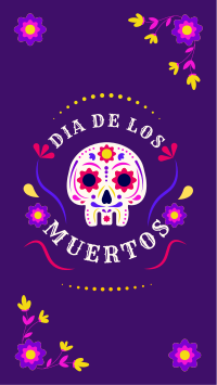 Calavera of the Dead Instagram story Image Preview