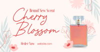 Elegant Flowery Perfume Facebook Ad Design
