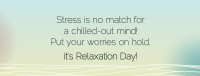 Wavy Relaxation Day Facebook cover Image Preview