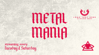 Manic Metal Video Image Preview