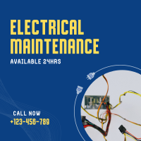 Electrical Maintenance Service Instagram post Image Preview