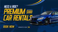 Premium Car Rentals Facebook event cover Image Preview