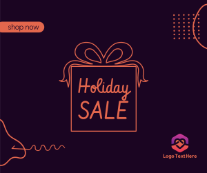 Holiday Sale Facebook post