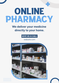 Pharmacy Delivery Flyer Design