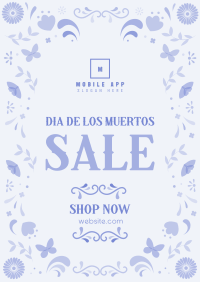 Floral Picado Sale Poster Image Preview