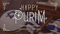 Celebrating Purim Animation Image Preview