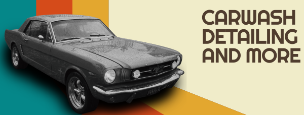 Retro Carwash Service Facebook Cover Design Image Preview