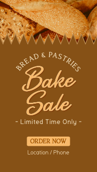 Homemade Bake Sale  Instagram reel Image Preview