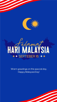 Selamat Malaysia Facebook Story Design