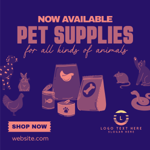 Quirky Pet Supplies Instagram post Image Preview