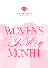 Women's Month Celebration Flyer Design