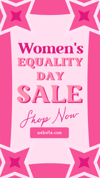 Women's Equality Sale Facebook story Image Preview