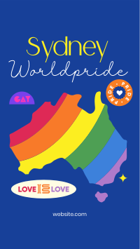 Pride Stickers Instagram Story Design