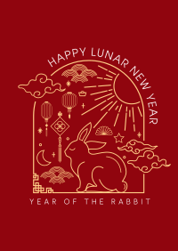 Lunar Rabbit Poster Image Preview
