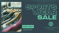 Sportswear Sale Facebook Event Cover Design