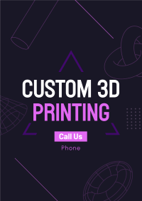 3d Printing Services Poster Image Preview