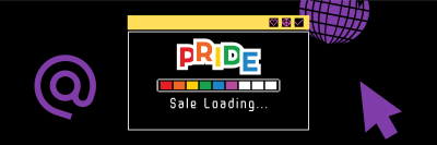 Pride Sale Loading Twitter header (cover) Image Preview