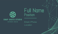Technology Circuit Business Card Image Preview