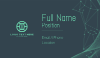 Technology Circuit Business Card Preview