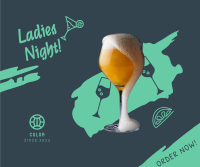 Ladies Night Promo Facebook Post Design