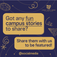 Student Engagement Geometric Instagram Post Preview