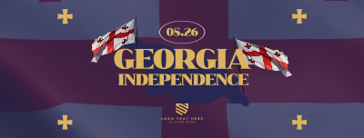 Georgia Independence Day Celebration Facebook cover Image Preview