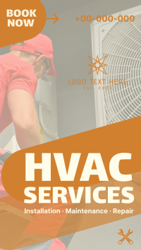 HVAC Services Instagram Reel Image Preview