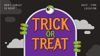 Halloween Trick or Treat Animation Preview