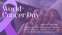 World Cancer Day Awareness Animation Image Preview