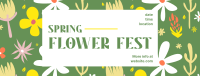 Flower Fest Facebook cover Image Preview