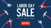Labor Day Sale Facebook event cover Image Preview