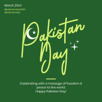 Pakistan Day Moon Instagram Post Image Preview