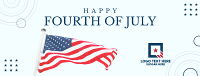 Happy Fourth of July Facebook cover Image Preview
