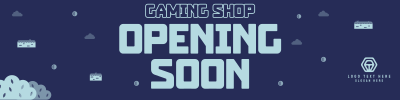 Game Shop Opening Twitch banner Image Preview