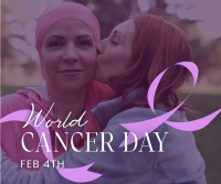 Cancer Day Support Facebook Post Image Preview