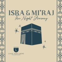 Isra and Mi'raj Instagram Post Design