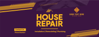Home Repair Services Facebook Cover Design