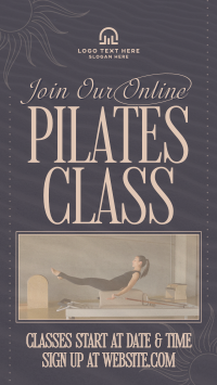 Modern Pilates Session Instagram Reel Design