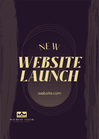 Minimalist New Website Poster Image Preview