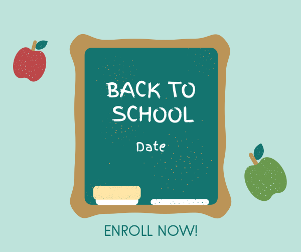 Back to School Announcement Facebook Post Design Image Preview