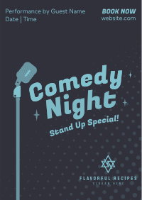 Stand Up Comedy Poster Image Preview