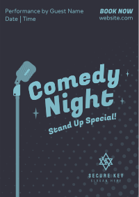 Stand Up Comedy Poster Image Preview