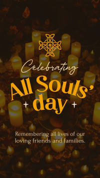 All Souls' Day Celebration Instagram Story Design