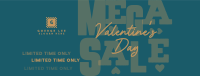 Valentine's Mega Sale Facebook Cover Design