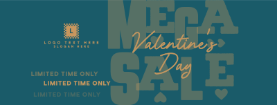 Valentine's Mega Sale Facebook cover Image Preview