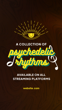 Psychedelic Collection TikTok Video Design