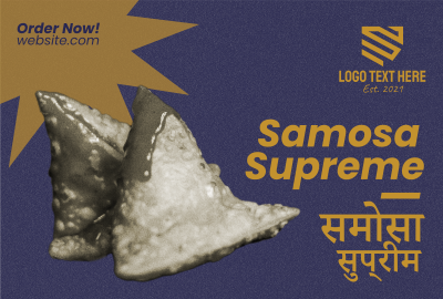 Supreme Samosa Pinterest board cover Image Preview