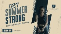 Summer Fitness Workout Video Image Preview