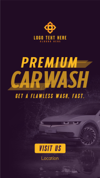 Premium Car Wash Facebook story Image Preview